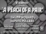 Watch A Peach of a Pair (Short 1934) 0123movies