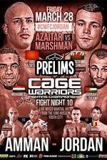 Watch Cage Warriors Fight Night 10 Facebook Prelims 0123movies