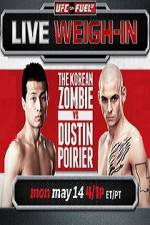 Watch UFC On Fuel Korean Zombie vs Poirier Weigh-Ins 0123movies
