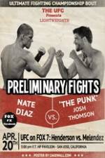 Watch UFC on Fox 7: Henderson vs. Melendez Preliminary Fights 0123movies