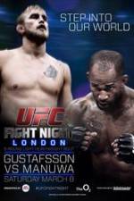 Watch UFC Fight Night 38 Gustafsson vs Manuwa 0123movies