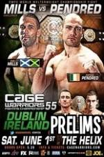 Watch Cage Warriors 55  Facebook Prelims 0123movies
