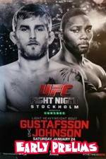 Watch UFC on Fox 14 Gustafsson vs Johnson Early Prelims 0123movies