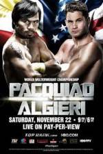 Watch Manny Pacquiao vs Chris Algieri 0123movies