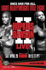 Watch Boxing Light Heavyweight Hopkins vs Dawson II 0123movies