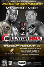 Watch Bellator 91 Christian MPumbu vs. Attila Vegh 0123movies