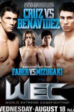 Watch WEC 50 : Cruz Vs Benavidez 0123movies